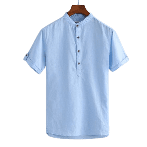 Pure Garment Dyed Cotton Shirt